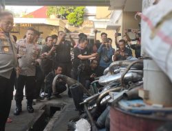 Pabrik Pembuatan Kenalpot Brong Digerebek, Tiga Orang Digelandang ke Kantor Polisi