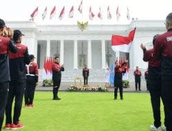Lepas Kontingen Indonesia Berlaga di Ajang Sea Games 2023, Ini Target yang Diberikan Presiden Jokowi