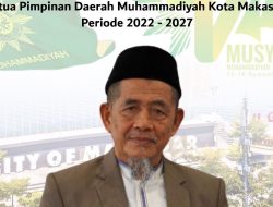 Resmi Terpilih Jadi Ketua Muhammadiyah Makassar, KH Said Abd Shamad: Tolong Saya Jika Benar, Luruskan Saya Jika Salah