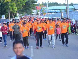 Diikuti Sekitar 6 Ribu Peserta, Jalan Santai Hardiknas Sinjai Tumpah Ruah di Pusat Kota