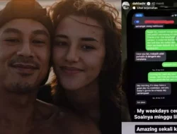 Diguncang Isu Perselingkuhan, Dahlia Poland Ungah Bukti Chat Fandy Christian dengan Perempuan Lain