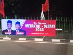 PDIP Gelar Rakernas, Spanduk Ganjar-LaNyalla Terpampang di Jalanan Jakarta