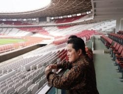 Pantau Perkembangan SUGBK Jelang Hadapi Timnas Argentina, Erick Thohir: Masih Ada Beberapa Hal Yang Perlu Dibenahi