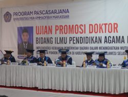 Hasanuddin Arasy Raih Gelar Doktor, Teliti Implementasi Perda Pesantren Produk Nurdin Abdullah Saat Jabat Bupati Bantaeng