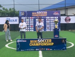 Hadir pada Pembukaan Turnamen Fajar Mini Soccer Championship, Ini Harapan Ketua KONI Makassar