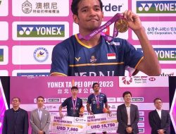 Kalahkan Wakil Tuan Rumah, Chico Aura Dwi Wardoyo Juarai Taipei Open 2023