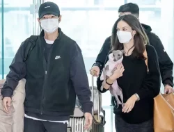 Bayi Laki-laki Song Joong Ki Lahir di Roma, Kampung Katy Louise Saunders
