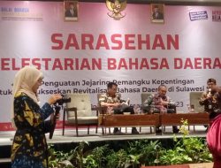 Sarasehan Pelestarian Bahasa Daerah, HPBD Minta Aksara Lontara Dimasifkan di Bandara Sultan Hasanuddin