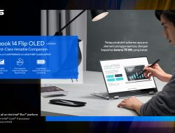 ASUS Zenbook 14 Flip OLED, Laptop Tipis, Ringan, Premium, dan Fleksibel