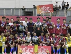 Juara Liga Futsal Nusantara 2023, Tim Sulsel Moncongbulo Muda FC Promosi ke Kasta Tertinggi Futsal Indonesia