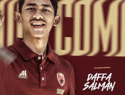 PSM Makassar Perkenalkan Bek Baru, Berikut Statistik Daffa Salman