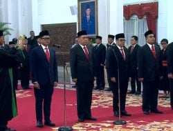 Daftar Nama Menteri, Wamen dan Wantimpres yang Dilantik Presiden Jokowi Hari Ini