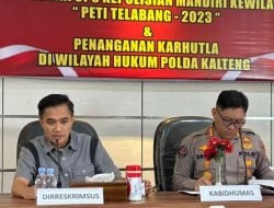 Pertambangan Tanpa izin di Kalteng, Polisi Tangkap 34 Pelaku