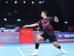 Australian Open, Jonatan Christie Taklukkan Momota di Babak Pertama