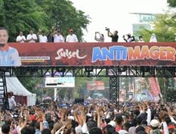 Dibuka Langsung Menhan Prabowo, Jalan Santai Anti Mager Pemprov Sulsel Pecah Rekor
