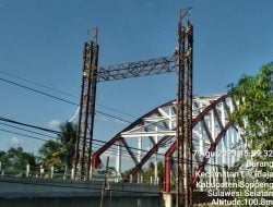 Prioritas Gubernur Andi Sudirman, Jembatan Pacongkang Pelengkung Baja Terpanjang di Sulsel
