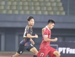 Gagal Kejar Ketertinggalan, Timnas Indonesia U-17 Takluk 0-1 dari Timnas Korea Selatan