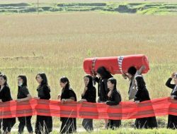 Seluk Beluk Mangngaro dari Mamasa, Membungkus Ulang Jenazah dengan Pakaian Baru