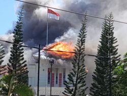 Pasca Pembakaran, Bupati hingga Staf Ahli Pohuwato Berkantor di Bekas Rumah Jabatan