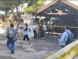 Rumah Dinas Dirlantas Polda Sulsel Terbakar