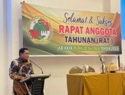 Buka Rapat Tahunan Puskud Sulsel, Nurdin Halid Ungkap Pentingnya Koperasi dalam Membangun Bangsa