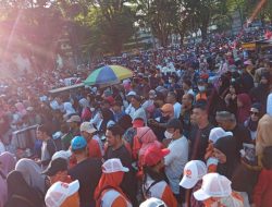 Ratusan Ribu Warga Padati Jalan Gembira AMIN, Bertepatan dengan Ulang Tahun Muhaimin Iskandar