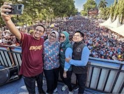 Jalan Gembira Anies di Makassar Senandungkan Lagu Song For Anies, Diproduseri Geisz Chalifah