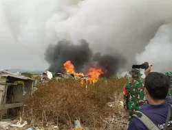 Kebakaran TPA Jatibarang Semarang, Wahyu Heryawan Sebut Area Tumpukan Sampah yang Terbakar hingga 1 Hektare