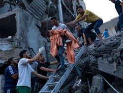 Israel Bombardir Gaza Tanpa Henti, Korban Tewas Sudah Mencapai 1.200 Orang