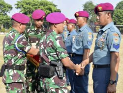 Daftar 65 Prajurit Batalyon Infanteri 5 Marinir yang Naik Pangkat