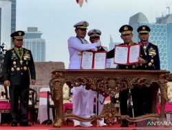 4 Poin Isi MoU Panglima TNI dan Kapolri yang Ditandatangani di Peringatan HUT Ke-78 TNI