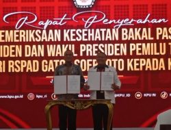 Hasil Tes Kesehatan, Ketua KPU RI Sebut Tiga Bakal Paslon Mampu Jadi Capres-cawapres
