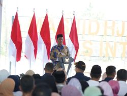 Dulu Tidur di Masjid, Kini Andi Amran Sulaiman Bangun Masjid Terbesar