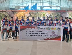 Tim Sepakbola Pra PON Sulsel Pastikan Satu Tempat di PON Aceh-Sumut 2024
