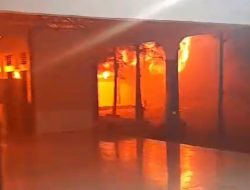 Setelah Beraksi di Pemukiman Padat, Api di Makassar Juga Hanguskan Gedung Sekolah, Ini Dugaan Penyebabnya