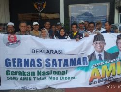 KoReAn DKI Jakarta dan Banten Deklarasi Gerakan Saksi AMIN Tak Mau Dibayar