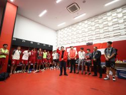 Erick Thohir Minta Pemain Timnas Tidak Turunkan Permainannya pada Saat Leg Kedua