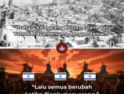 Sejarah Panjang Bentrok di Palestina, Kedamaian Tiga Agama Dirusak Gerakan Zionis