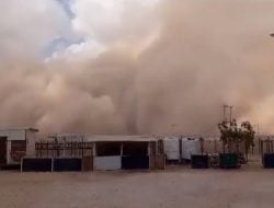 Tel Aviv Dilanda Banjir dan Badai Pasir Dahsyat, Israel Terpaksa Menunda Serangan ke Gaza