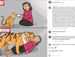Sindir Gibran bin Jokowi, Gus Raharjo Unggah Gambar Macan Terkam Wanita yang Merawatnya