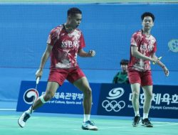 Korea Masters 2023, Kevin Sanjaya Sukamuljo dan Rahmat Hidayat Awali dengan Kemenangan