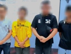 Main Judi Slot di Kafe, Empat Pemuda Harus Digiring ke Kantor Polisi