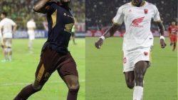 Duet penyerang PSM, Victor Mansaray dan Adilson Silva
