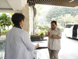 Prabowo Temui Menlu Retno, Bahas Apa?