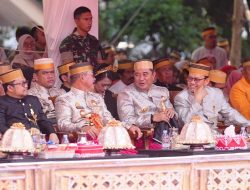 Hadiri HUT Gowa Ke-703, Pj Gubernur Sulsel Puji Kemesraan Bupati dan Wakil Bupati Gowa