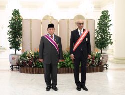Diakui Singapura, Prabowo Terima Penghargaan Militer Tertinggi