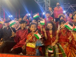 Bendera Palestina Berkibar di HUT 416 Kota Makassar, Ajang Solidaritas Masyarakat untuk Palestina