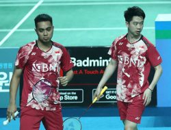 Pasangan Korsel Menyerah di Gim Kedua, Kevin/Rahmat Lolos dari Babak Pertama Ajang Korea Master 2023