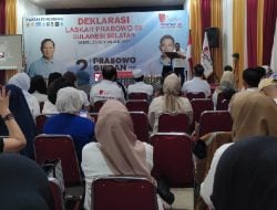 Laskar Prabowo 08 Sulsel Resmi Dilantik, SaDap: Target Suara 60 Persen