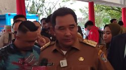 Bahtiar Baharuddin di Kantor Gubernur Sulsel, 27 November 2023 (Foto: Selfi/Fajar)